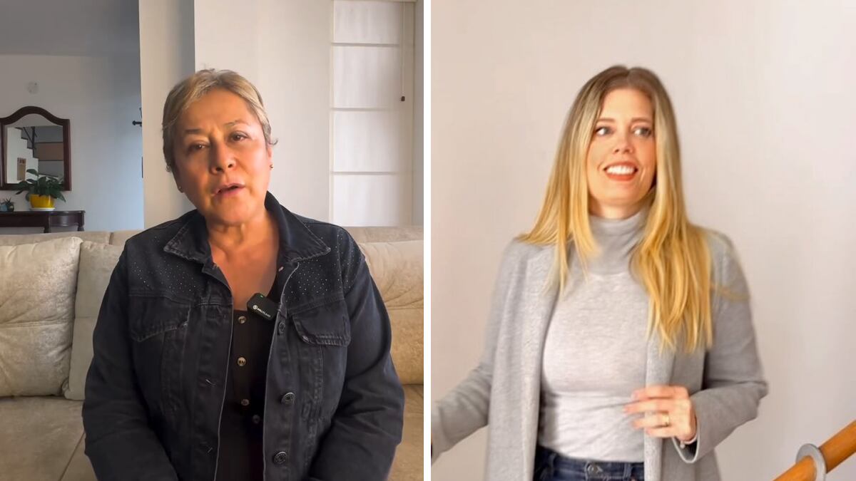 Alina Lozano y Lorna Cepeda desde sus redes sociales