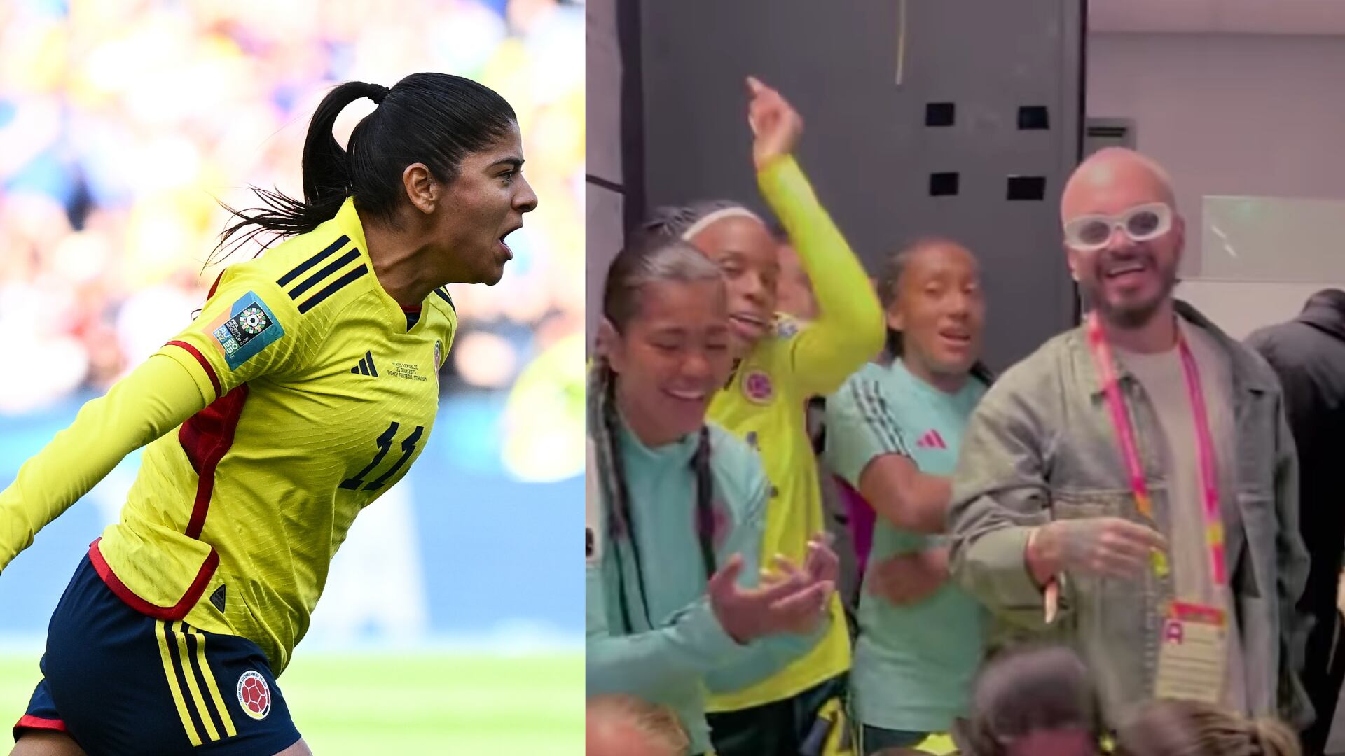 Catalina Usme habló sobre la visita de J Balvin a la Selecció Colombia