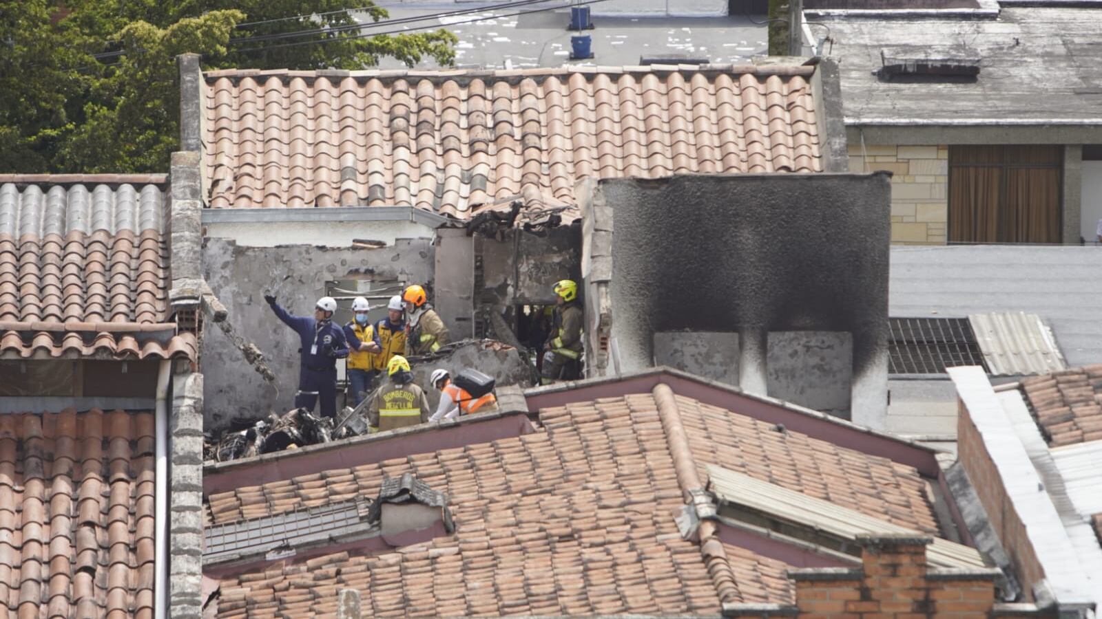 Accidente avión Medellín