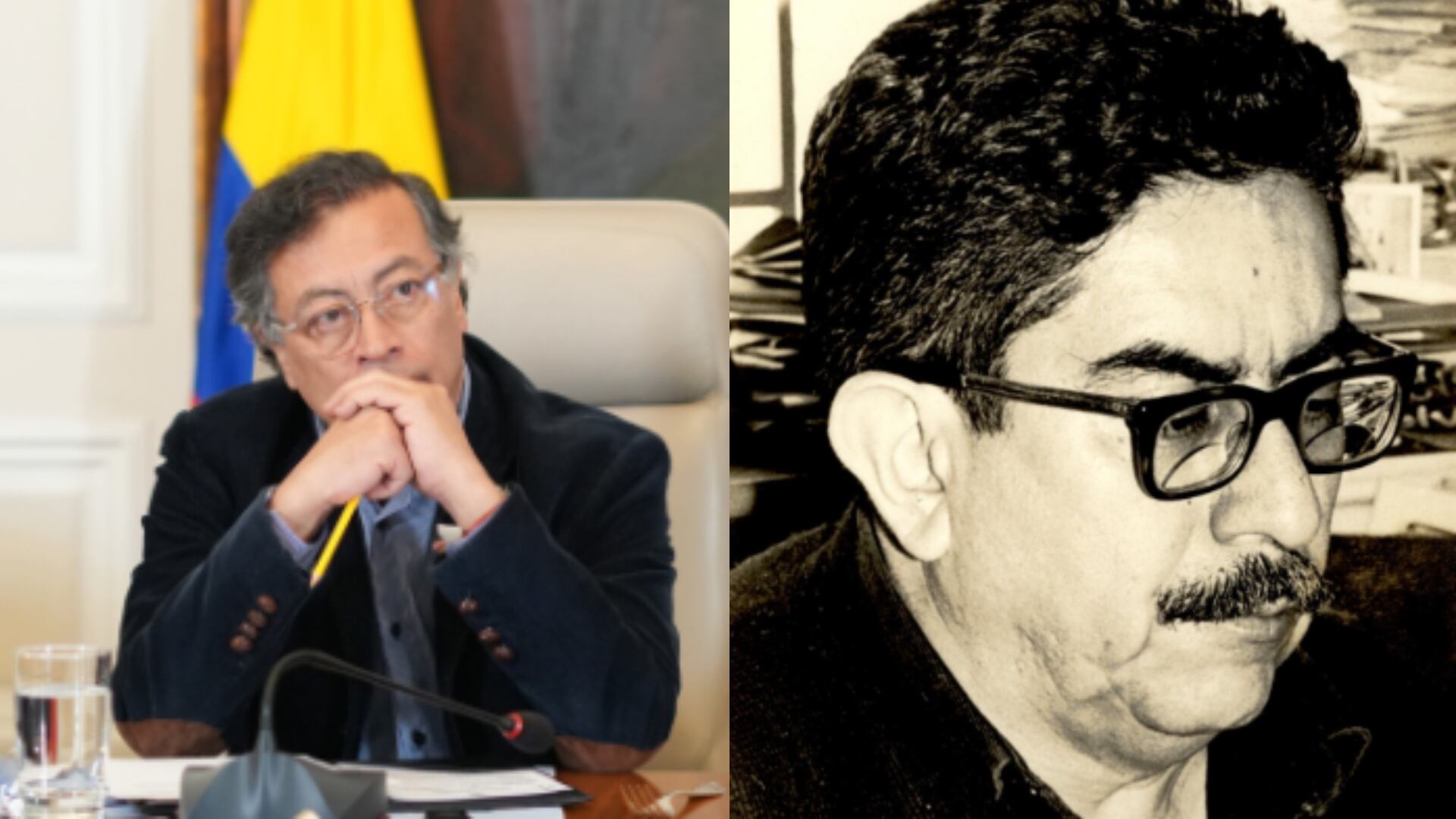 Gustavo Petro recuerda al senador Manuel Cepeda, padre de Iván Cepeda.