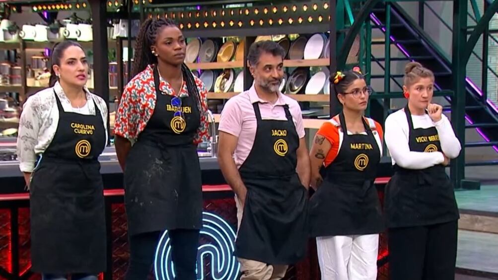 Cinco de los mejores cocineros de 'MasterChef Colombia' se disputan un puesto ¿quién considera que debería ser el eliminado?