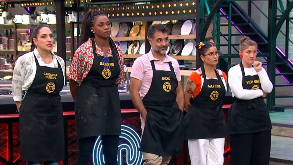 Cinco de los mejores cocineros de 'MasterChef Colombia' se disputan un puesto ¿quién considera que debería ser el eliminado?