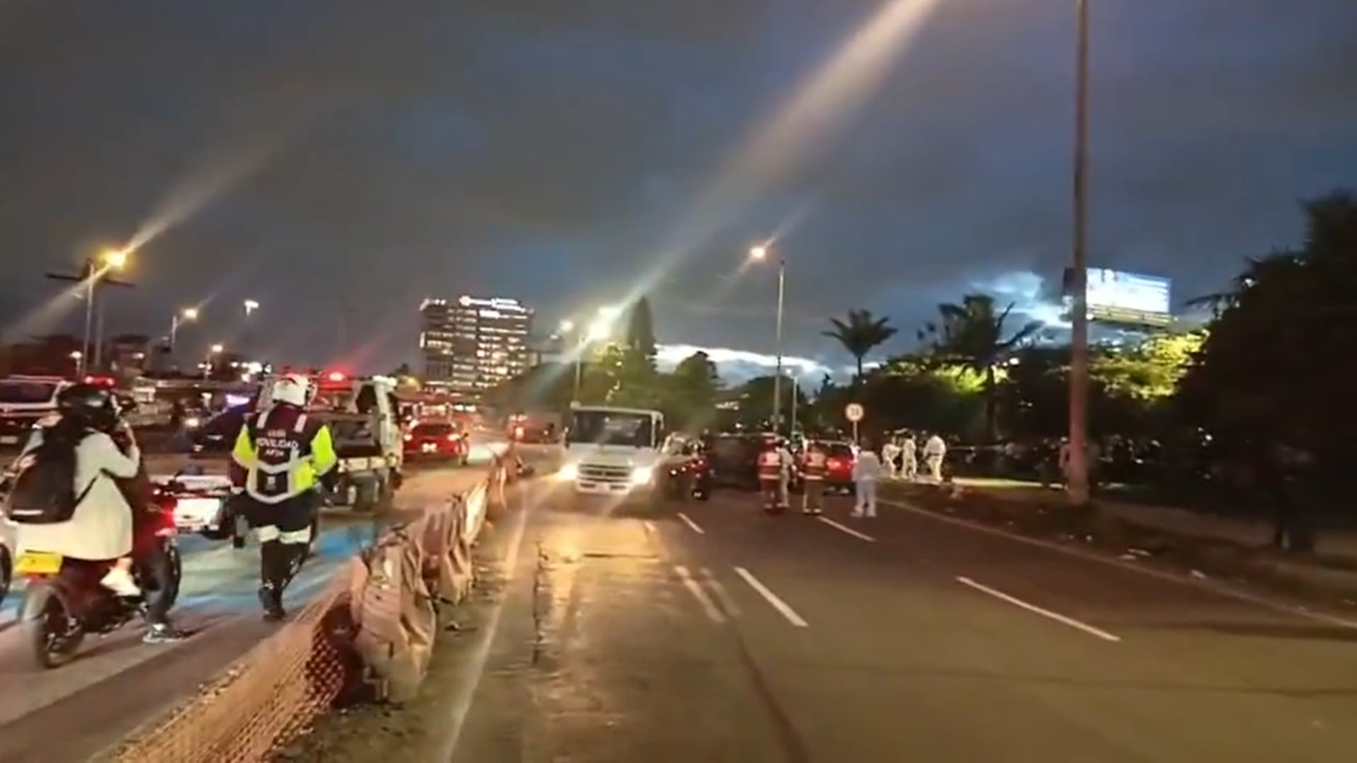 Accidente en la carrera 68