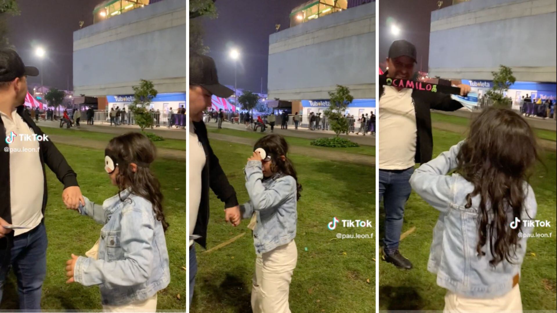 niña llora por Camilo