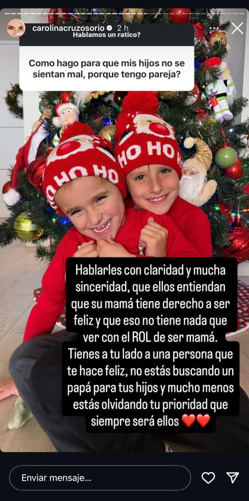 Carolina Cruz y Jamil Farah