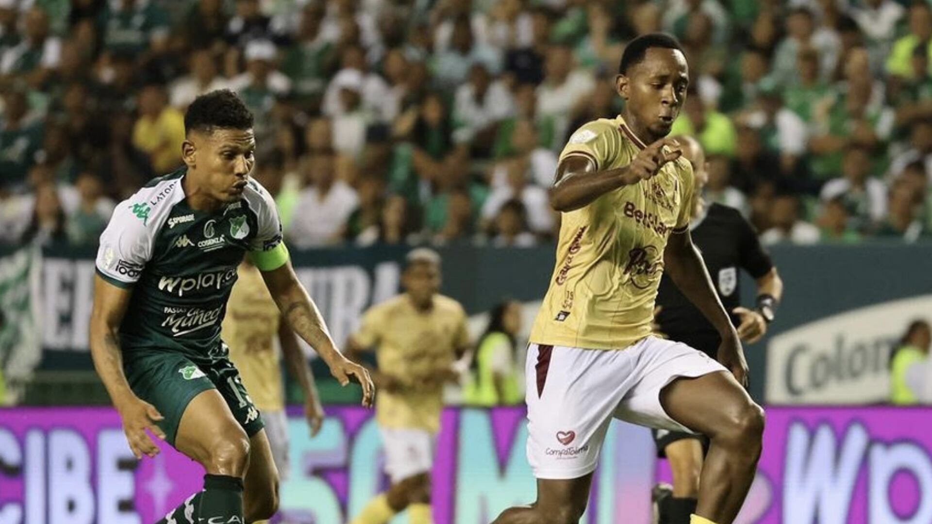 Álex Mejía 'estalló' contra el arbitraje en el partido Deportivo Cali vs Deportes Tolima