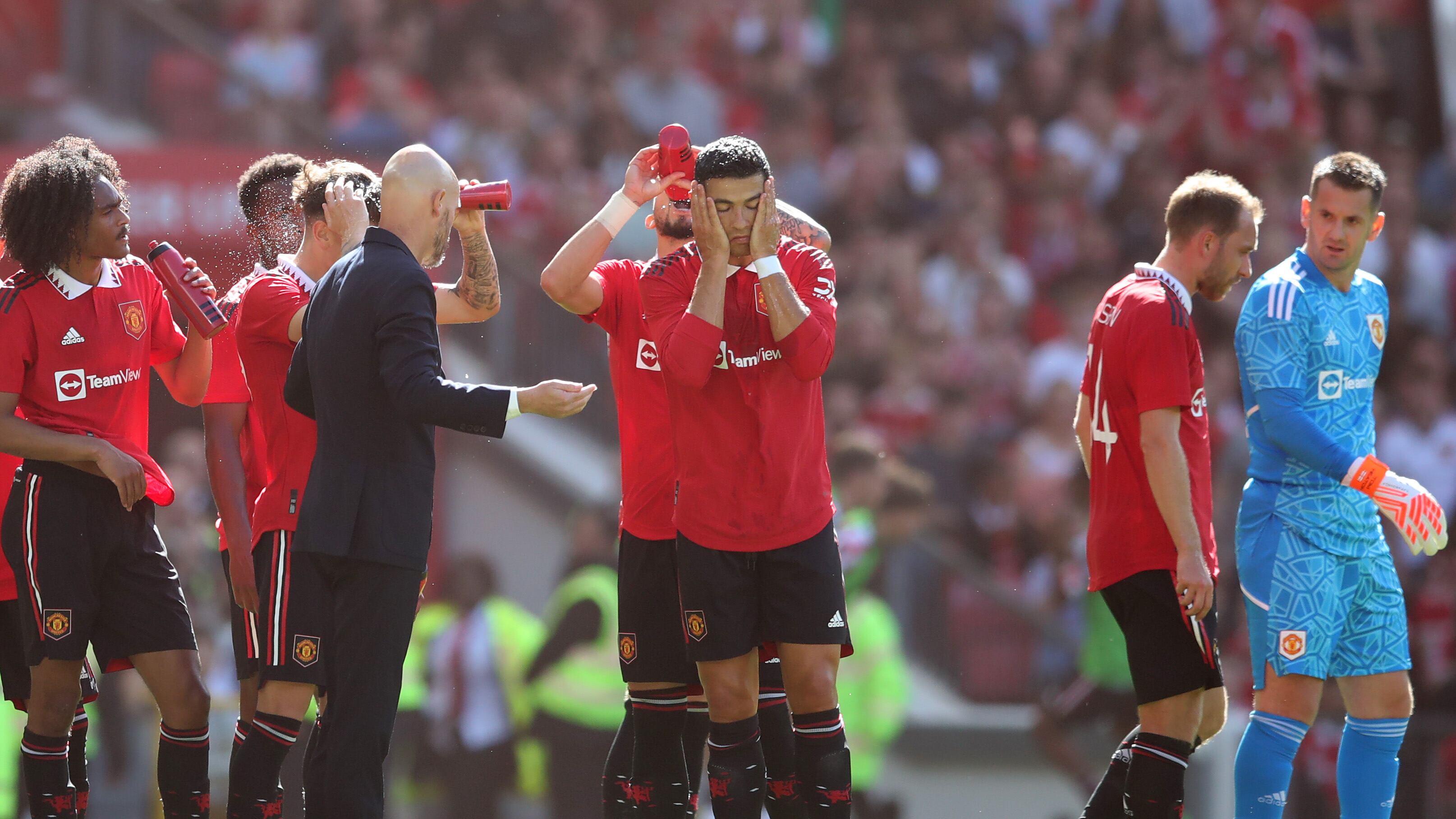 Cristiano Ronaldo y Erik ten Hag