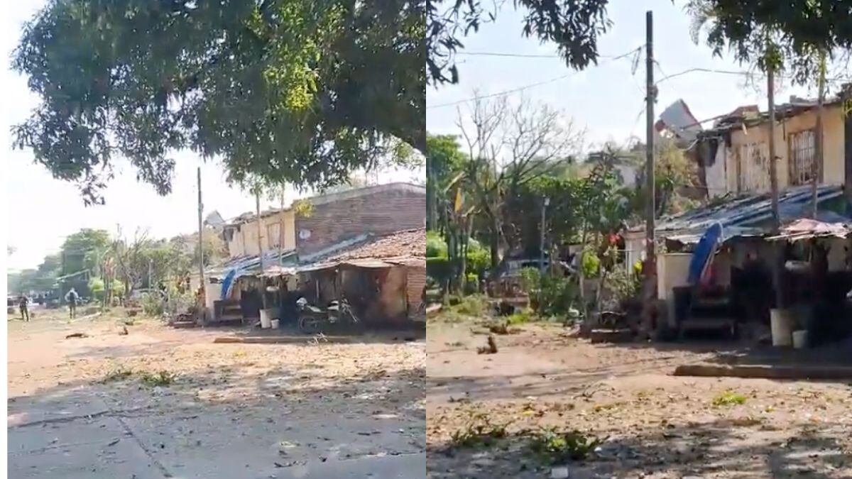 Un carro bomba explotó cerca a una estación de policía de Jamundí, Valle del Cauca.