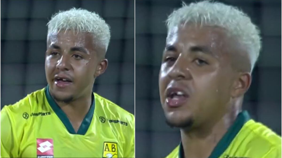 Blanco quedó mueco por un fuerte rodillazo en el que su diente voló lejos