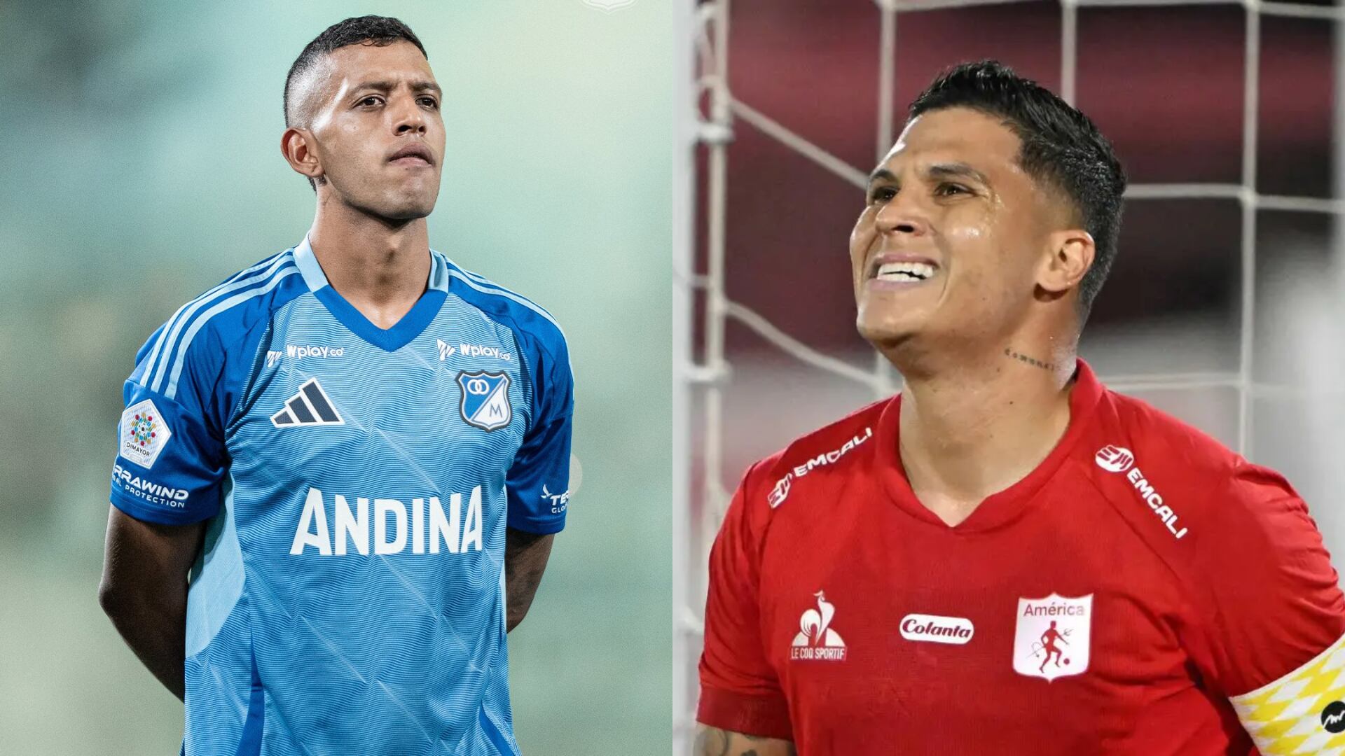 Millonarios y Juan Fernando Quintero - Fotos: Redes sociales de los equipos