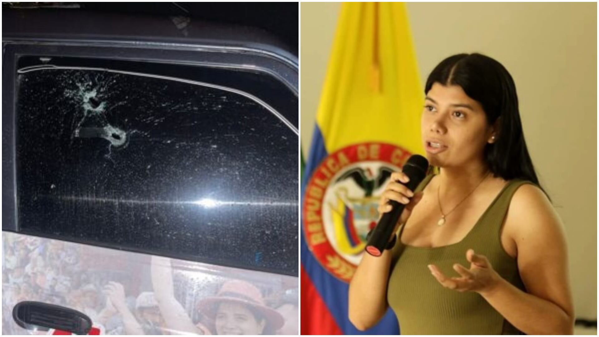 Carolina Camargo sufre atentado en Cauca (Redes sociales)