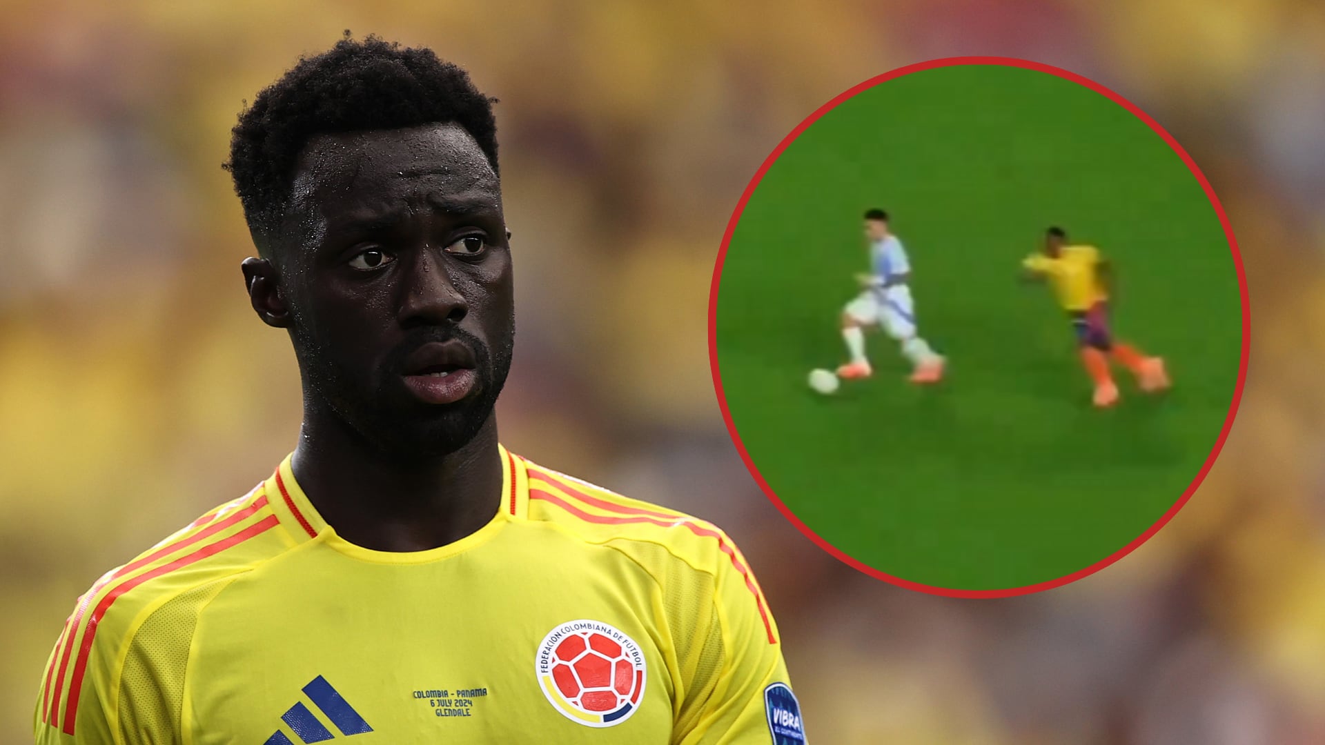 Dávinson Sánchez aseguró que él ‘bajaba’ a Lautaro Masrtínez en la final de la Copa América