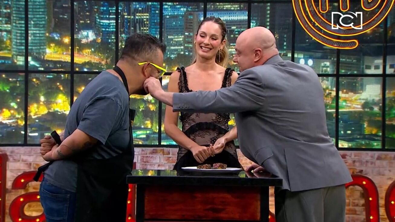 Franko Bonilla queda en la misma posición que Paola y Alejandro en la cantidad de cachetes que han recibido en 'MasterChef Colombia'.