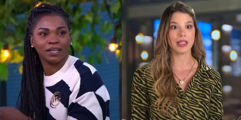 Caterine Ibargüen de MasterChef Celebrity se fue en contra de Dominica Duque por su actitud – Publimetro Colombia