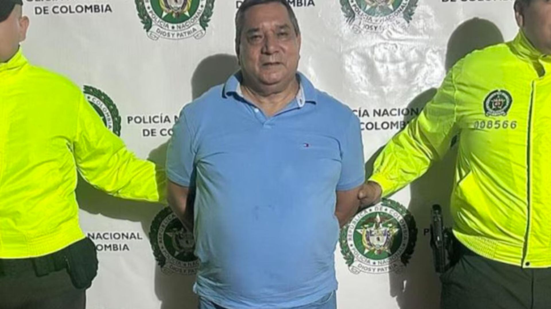 El asesino del padre de Iván Cepeda: capturado tras años de impunidad y nuevos crímenes créditos: Policía Nacional