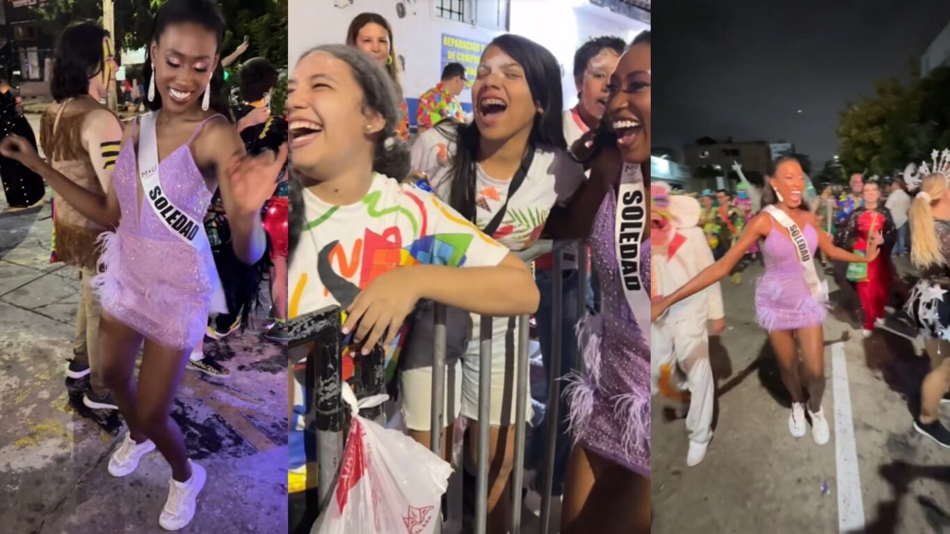 A Marleidys Morales ya no la llaman por su nombre, sino por el de su amada Soledad tal como ocurrió en la Guacherna del Carnaval de Barranquilla.