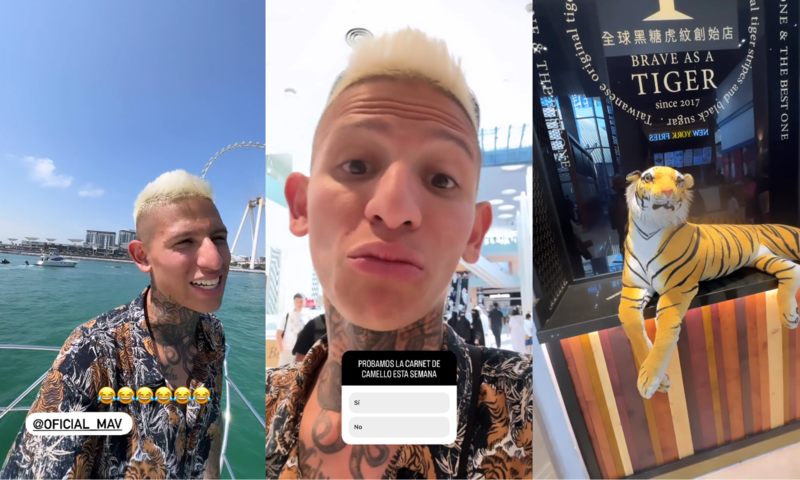 'La Liendra' dijo algunos comentarios incómodos durante su paso por Dubai