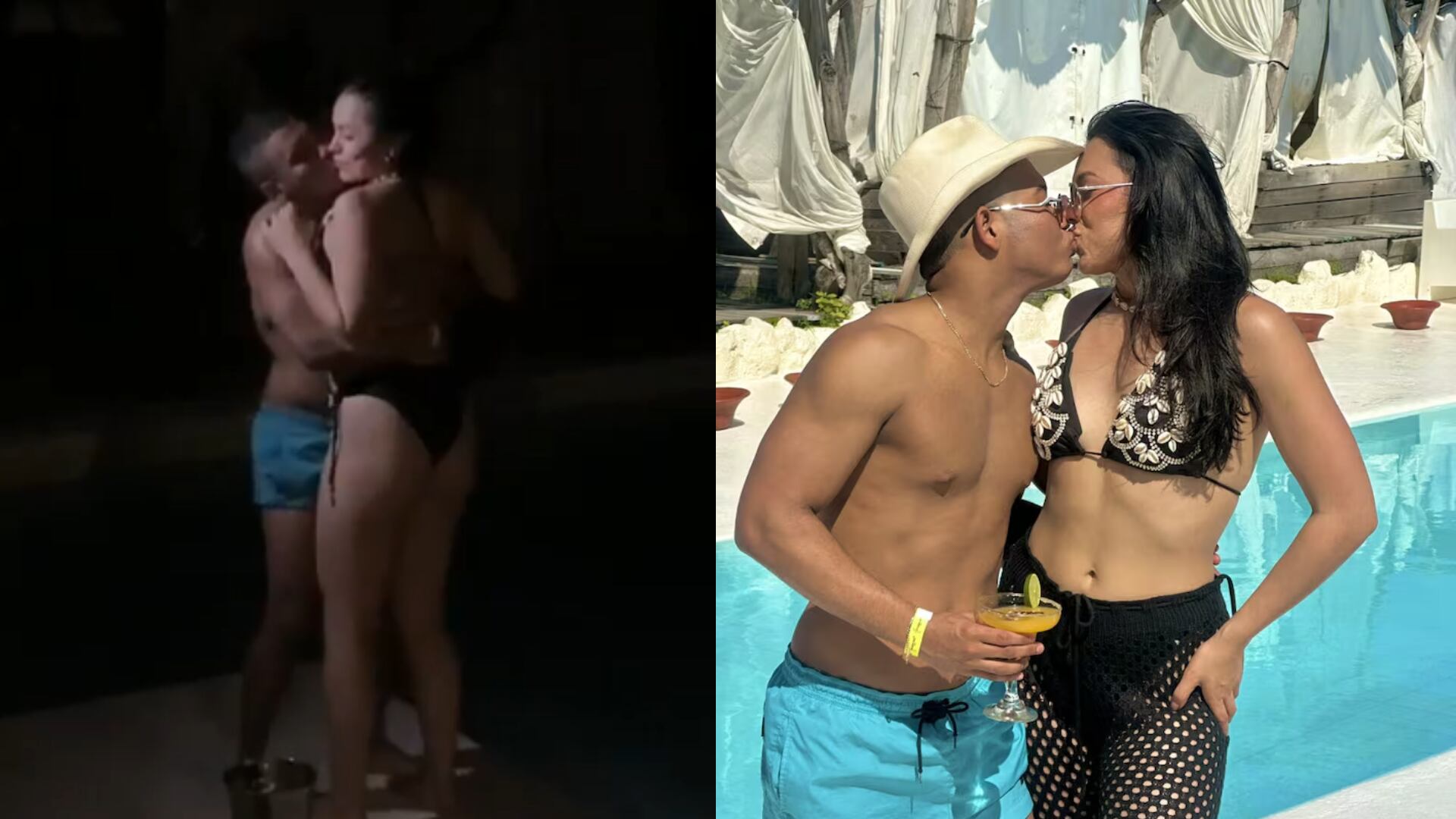 Miguel Polo Polo y su novia