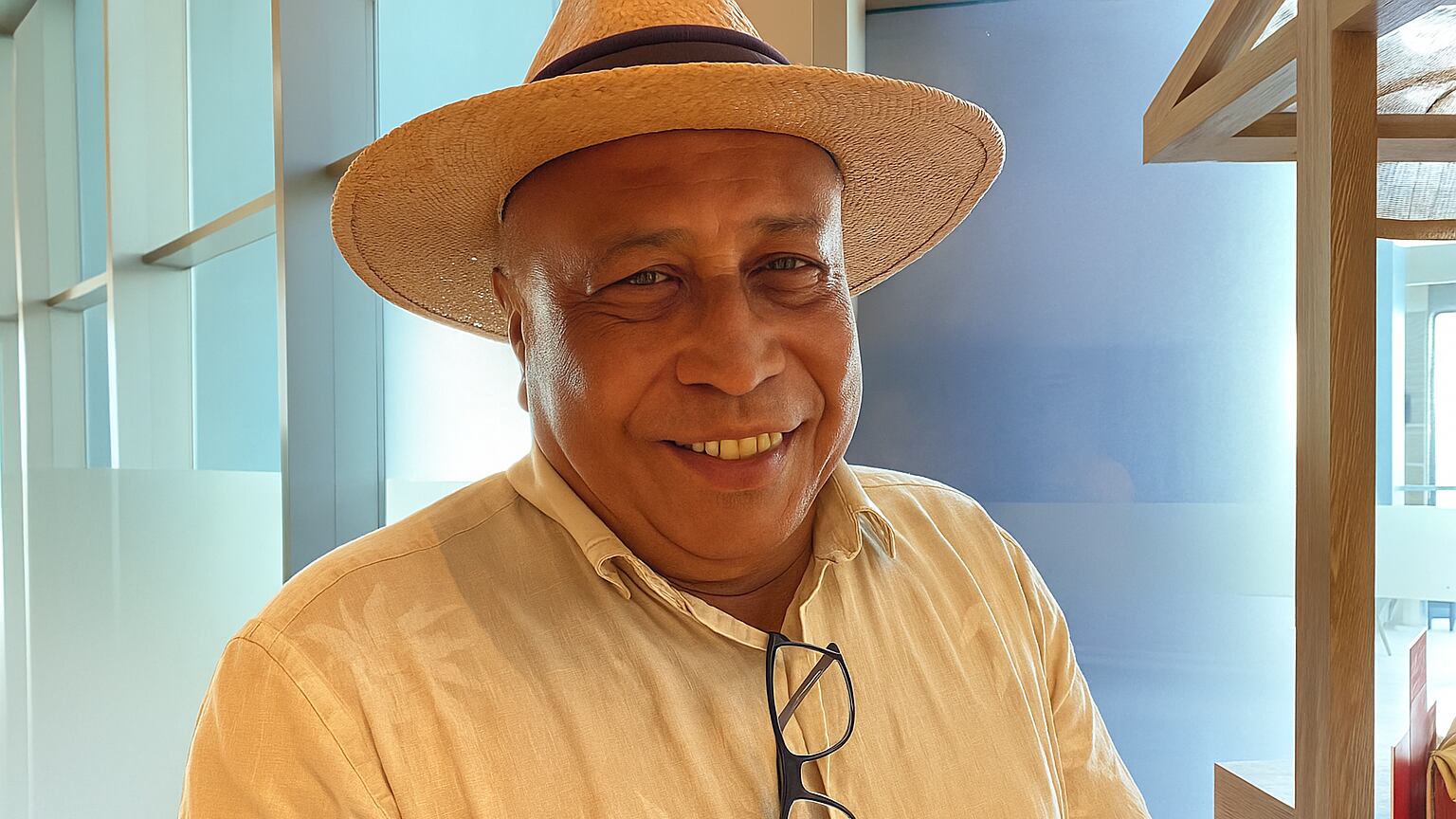 Foto de Moisés Álvarez, guardián del Archivo Histórico y director del Museo Histórico de Cartagena.