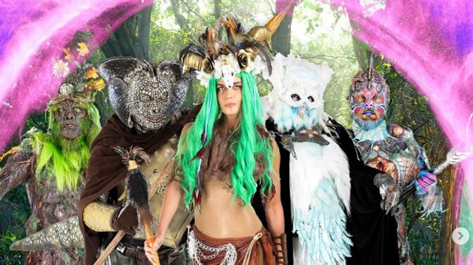 La Red Caracol halloween pantallazo tomado de youtube