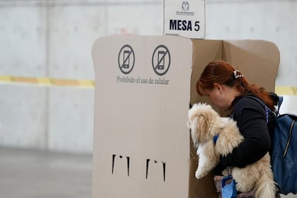 Imágenes de la jornada electoral en Antioquia: ciudadanos votando, jurados de mesa, puestos de votación y el conteo de votos al cierre de las urnas.