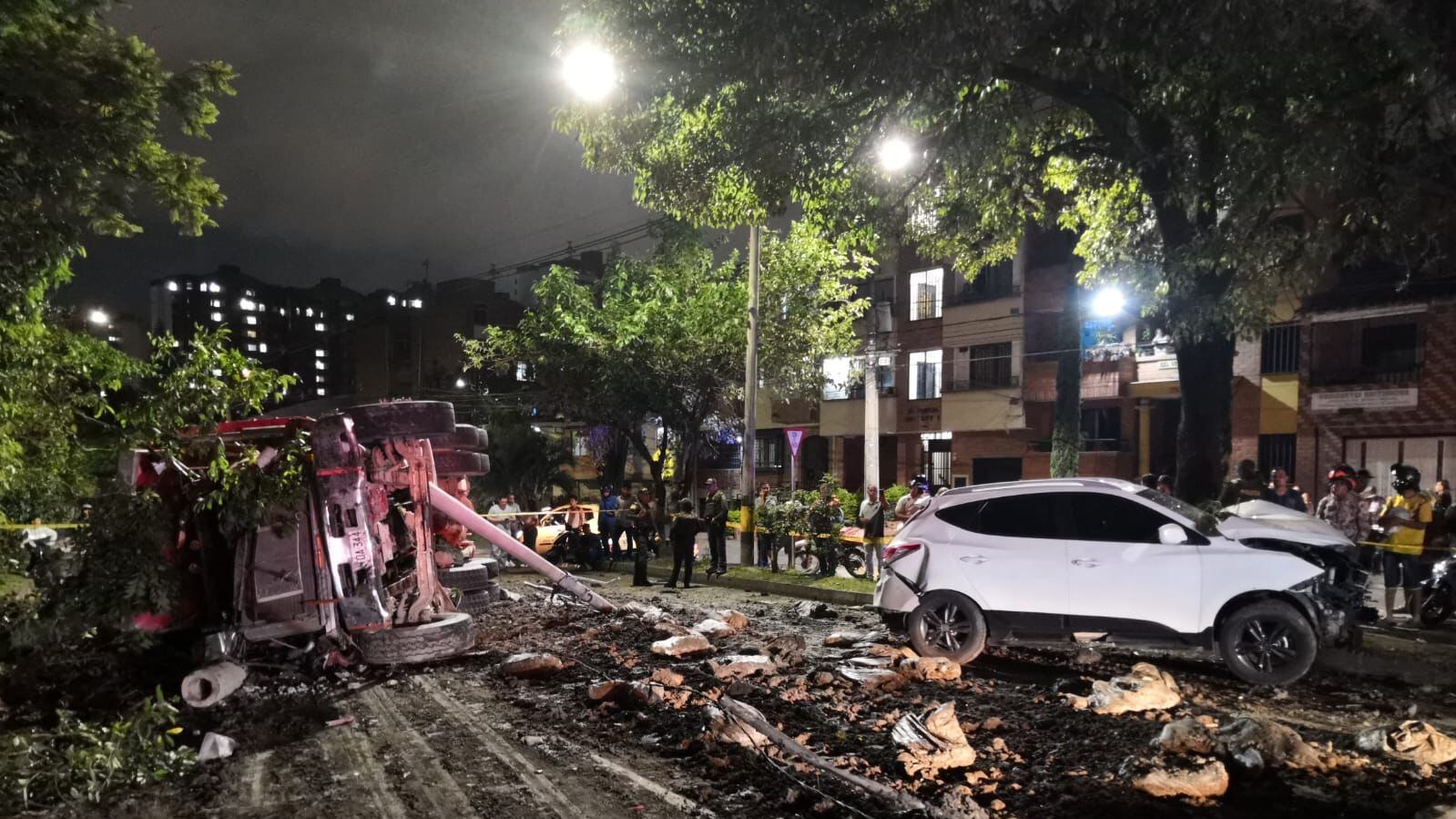 Accidente de tránsito en Medellín