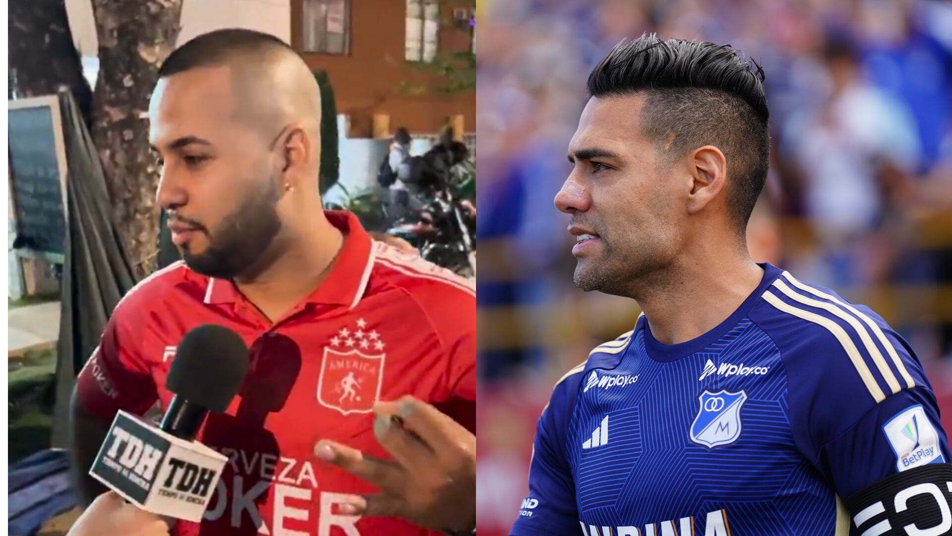 Hinchas del América argumentan por qué su equipo es más grande que Millonarios