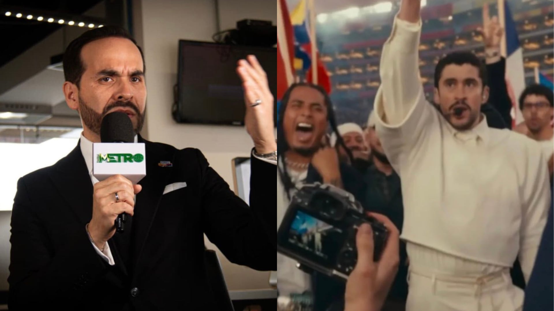 Abelardo de la Espriella y Bad Bunny