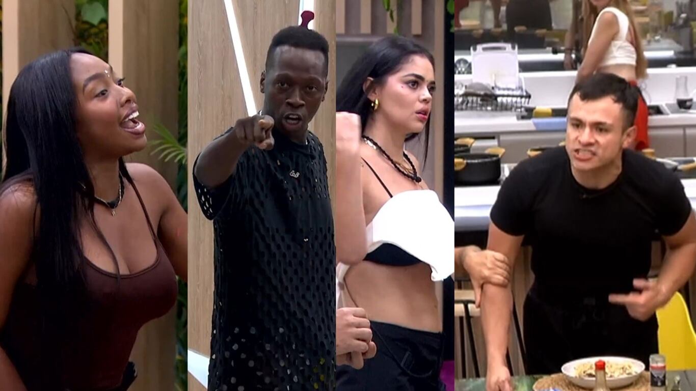 En 'La Casa de los Famosos' los ánimos se salieron de control y la pelea por comida se hizo presente enfrentando a varios participantes.