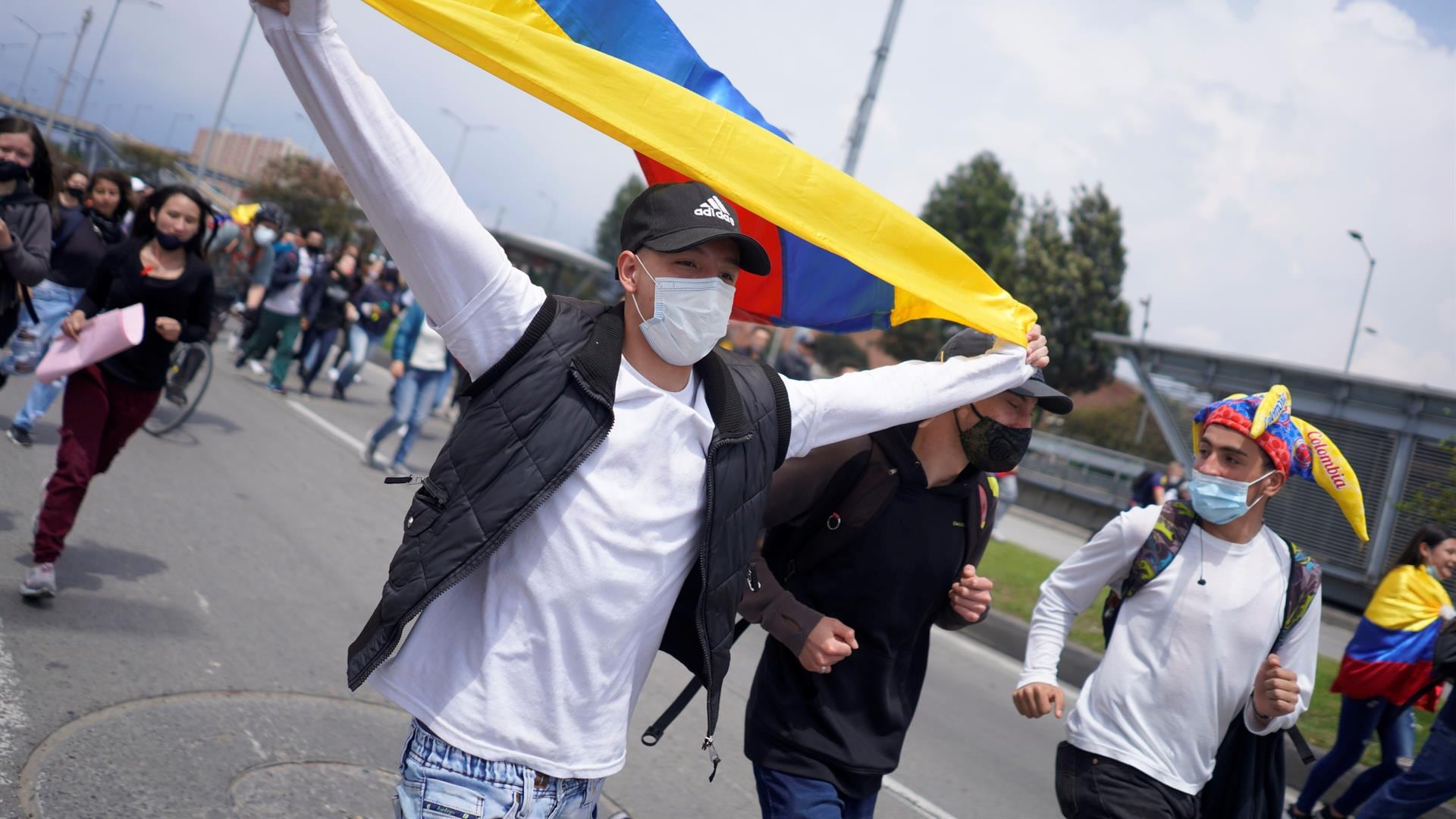 Protestas Bogotá- EFE