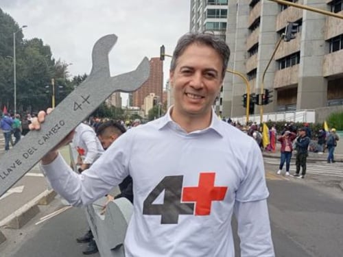 Dicen que Daniel Quintero Calle prefirió marchar en Bogotá por miedo a la gente de Medellín