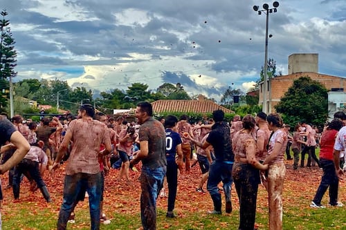 Gran Tomatina Colombiana: el festival de Sutamarchán que nació como un cumpleaños y hoy atrae multitudes