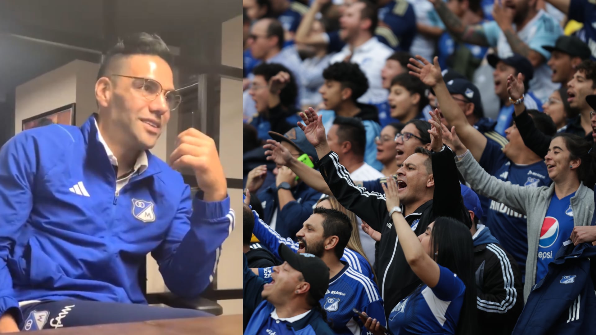 Falcao le hizo una petición a los hinchas de Millonarios: quiere un cambio drástico en El Campín