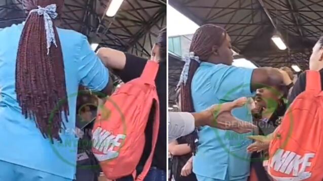 Dos mujeres pelearon en estación del Metro de Medellín