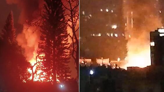 Incendio en Envigado domingo, 29 de enero de 2023