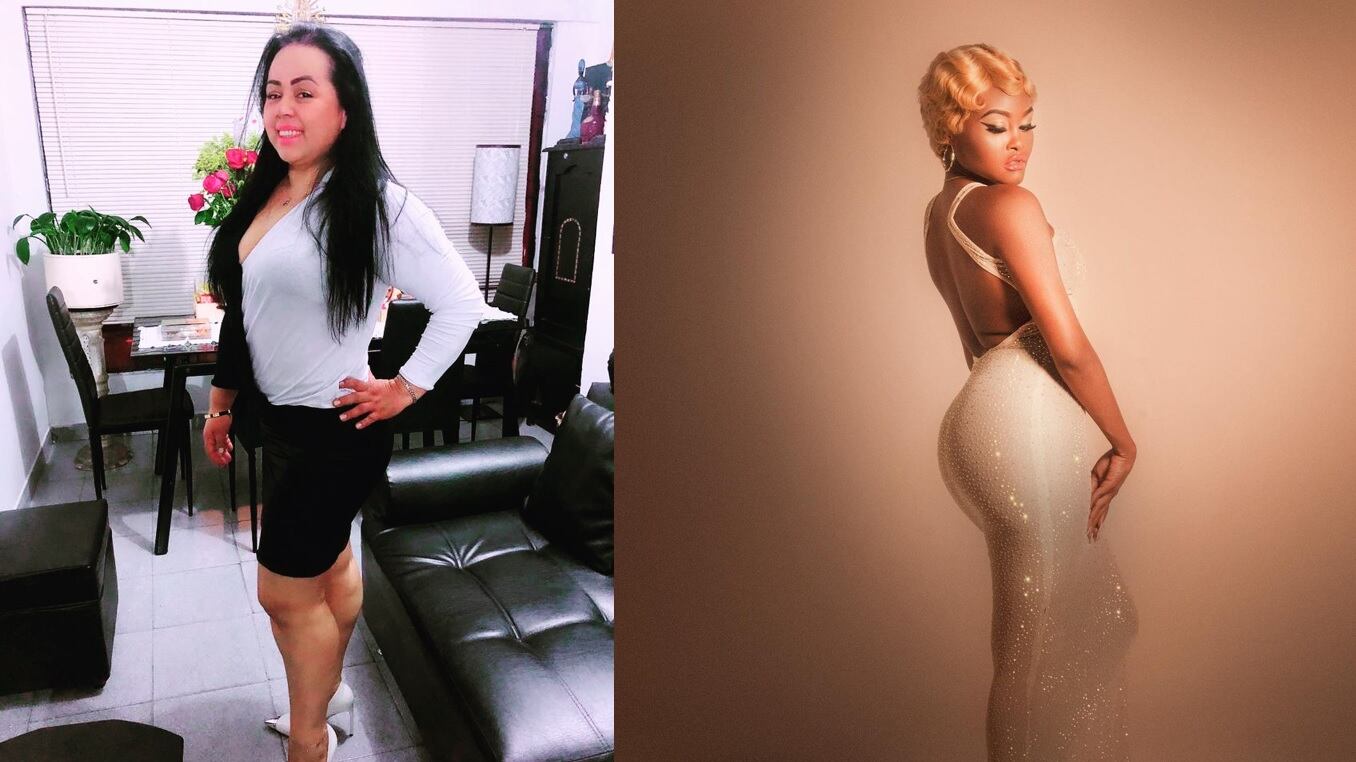 En el video se ve a La Jesuu en una imagen sin peluca por lo que la madre de Yina Calderón y ella la calificaron como “un espanto”.