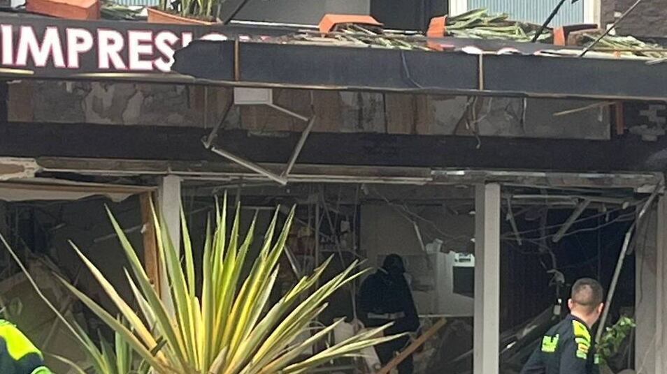 Explosión de red de gas en Medellín.