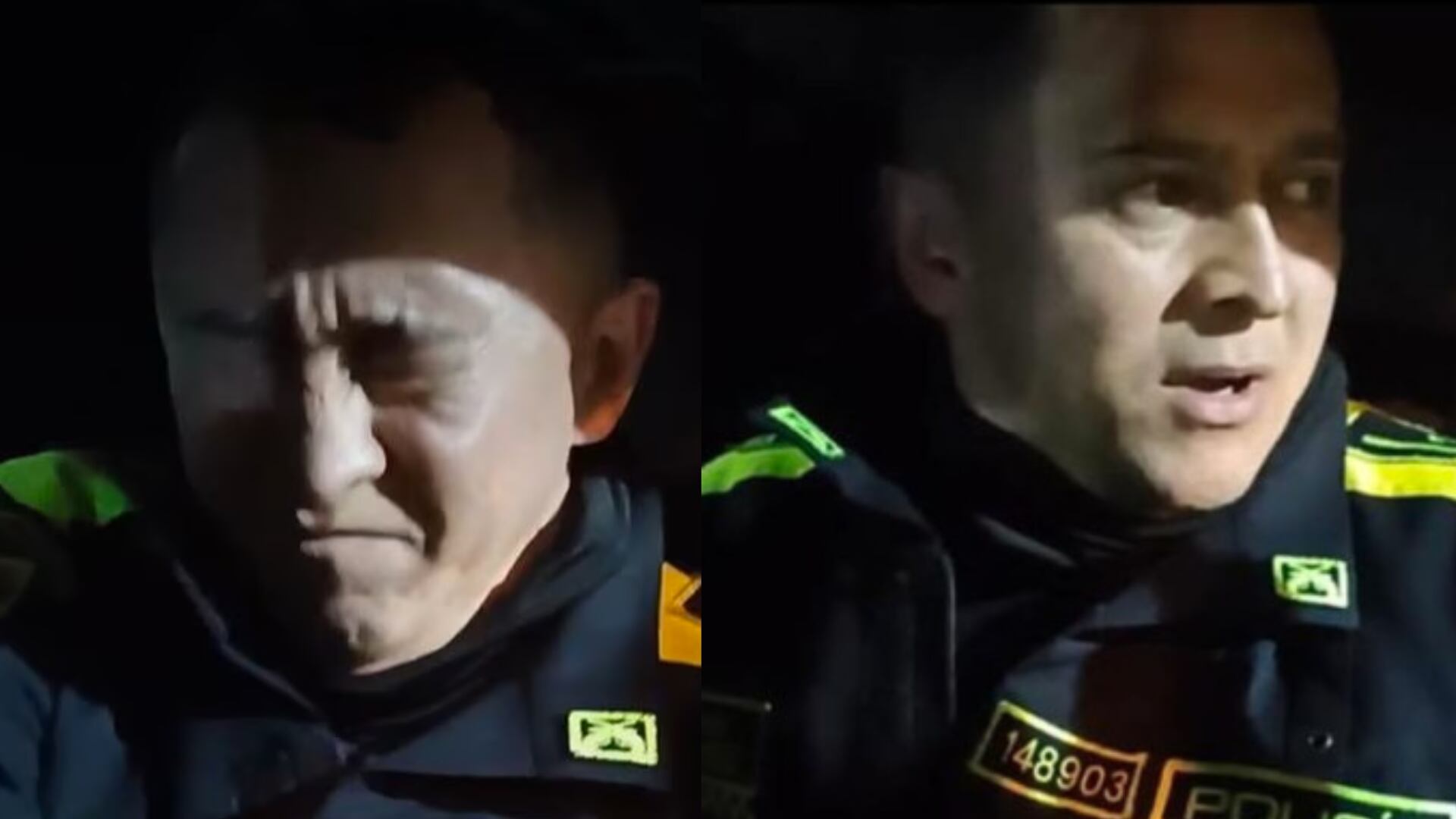 Policía comió billetes en Soacha