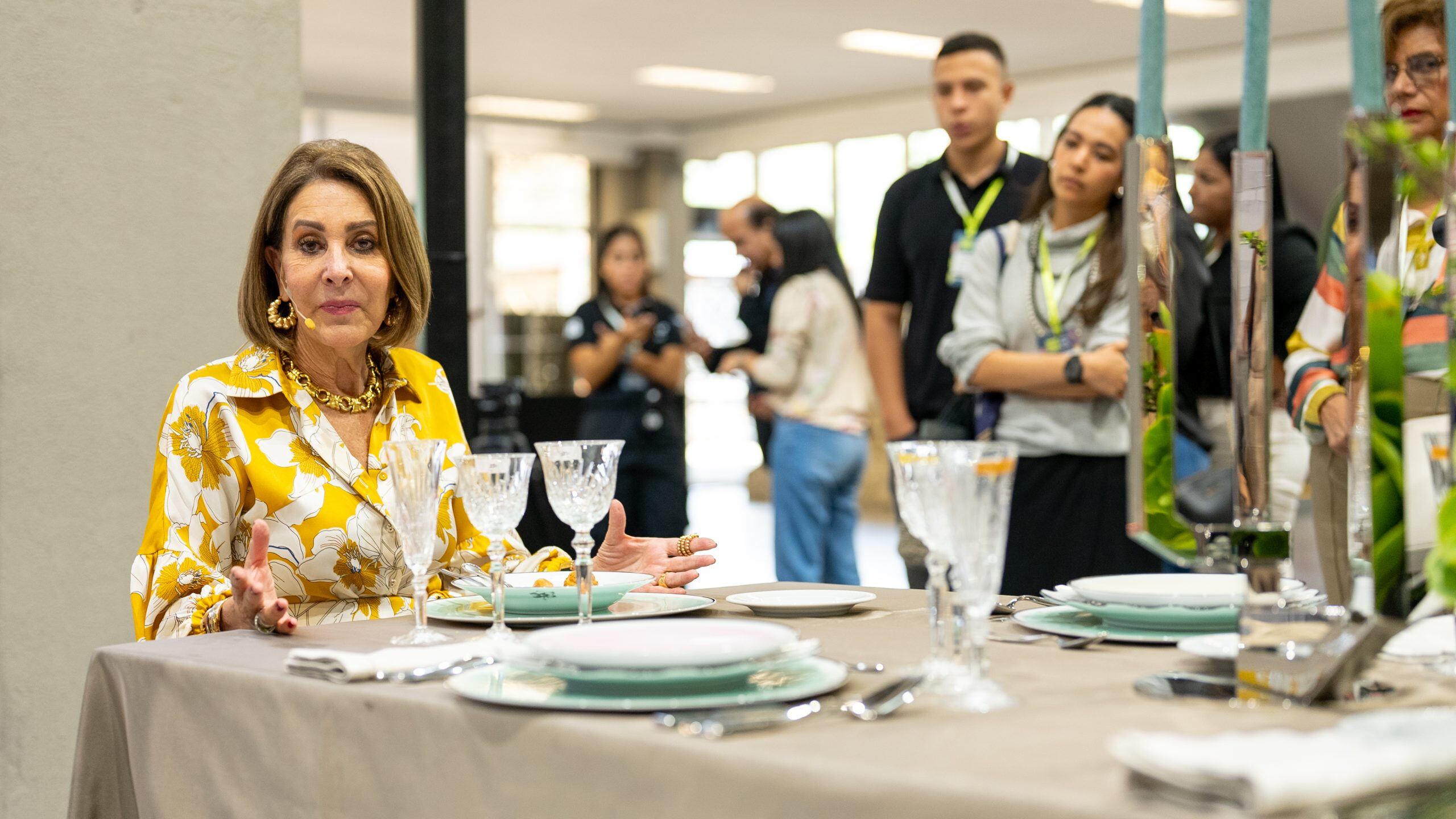 Carmiña Vllegas, la reina de los apasionados de la mesa