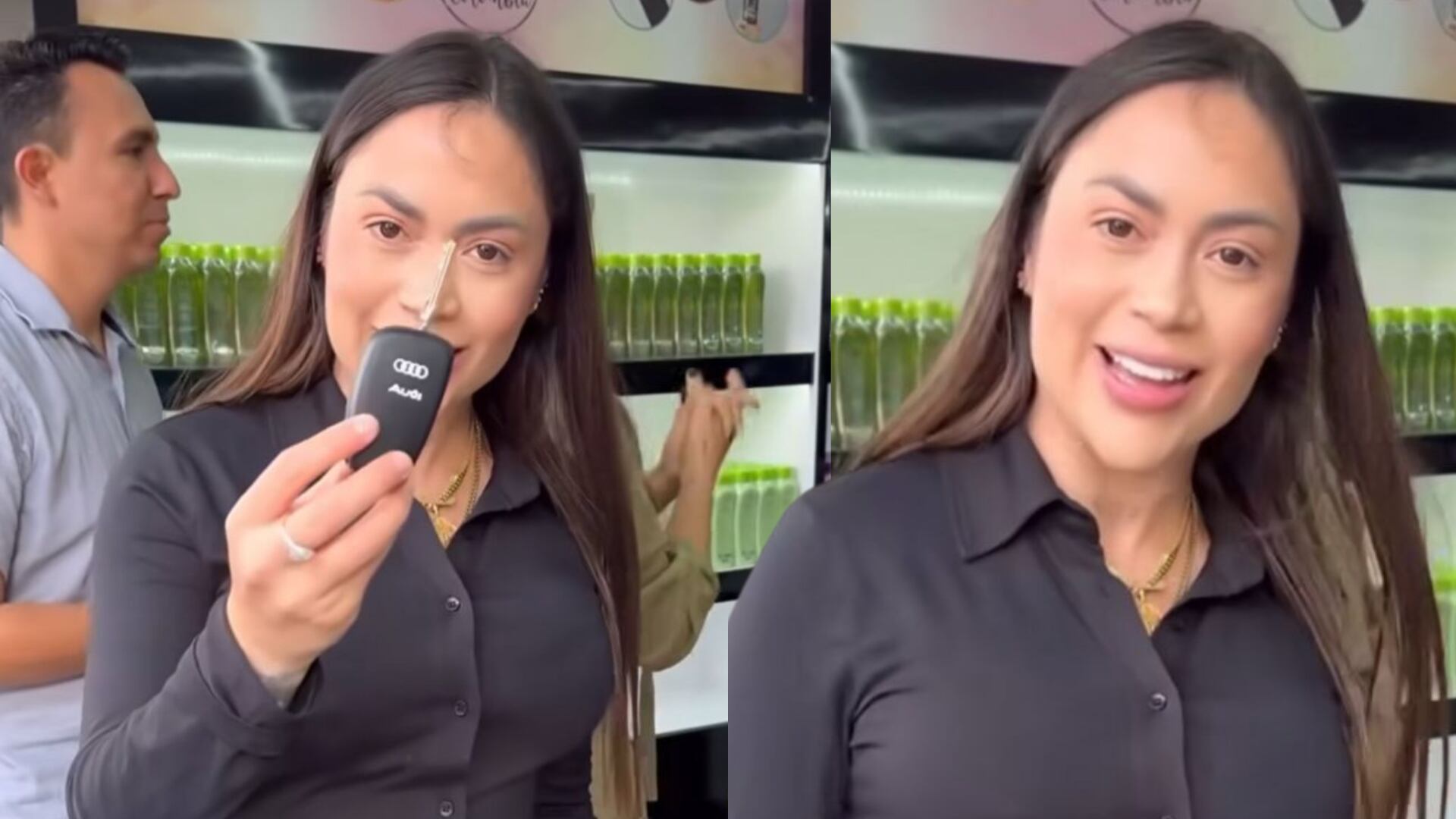 Epa Colombia fue blanco de críticas en redes por regalarle un carro a una de sus seguidoras