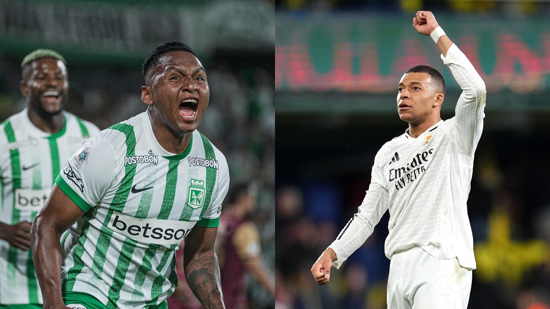 Nacional y Real Madrid - Fotos: Redes sociales del equipo y Getty