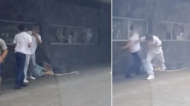 Peleas de estudiantes a las salidas del colegio