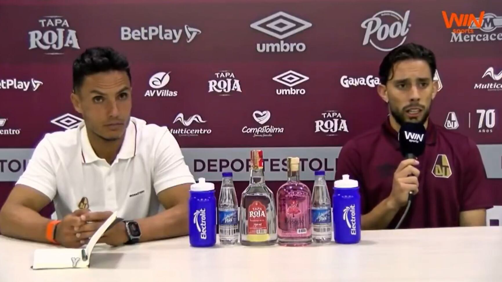 Lucas González y Gonzalo Lencina - Foto: Dimayor