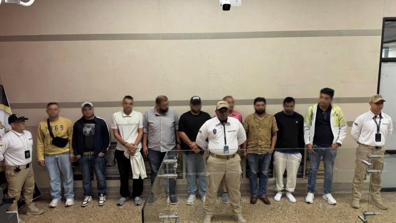 Extranjeros inadmitidos en el aeropuerto José María Córdova.