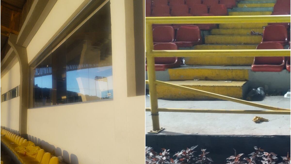 Integrantes de Nacional son señalados de hacer destrozos en el Murillo Toro