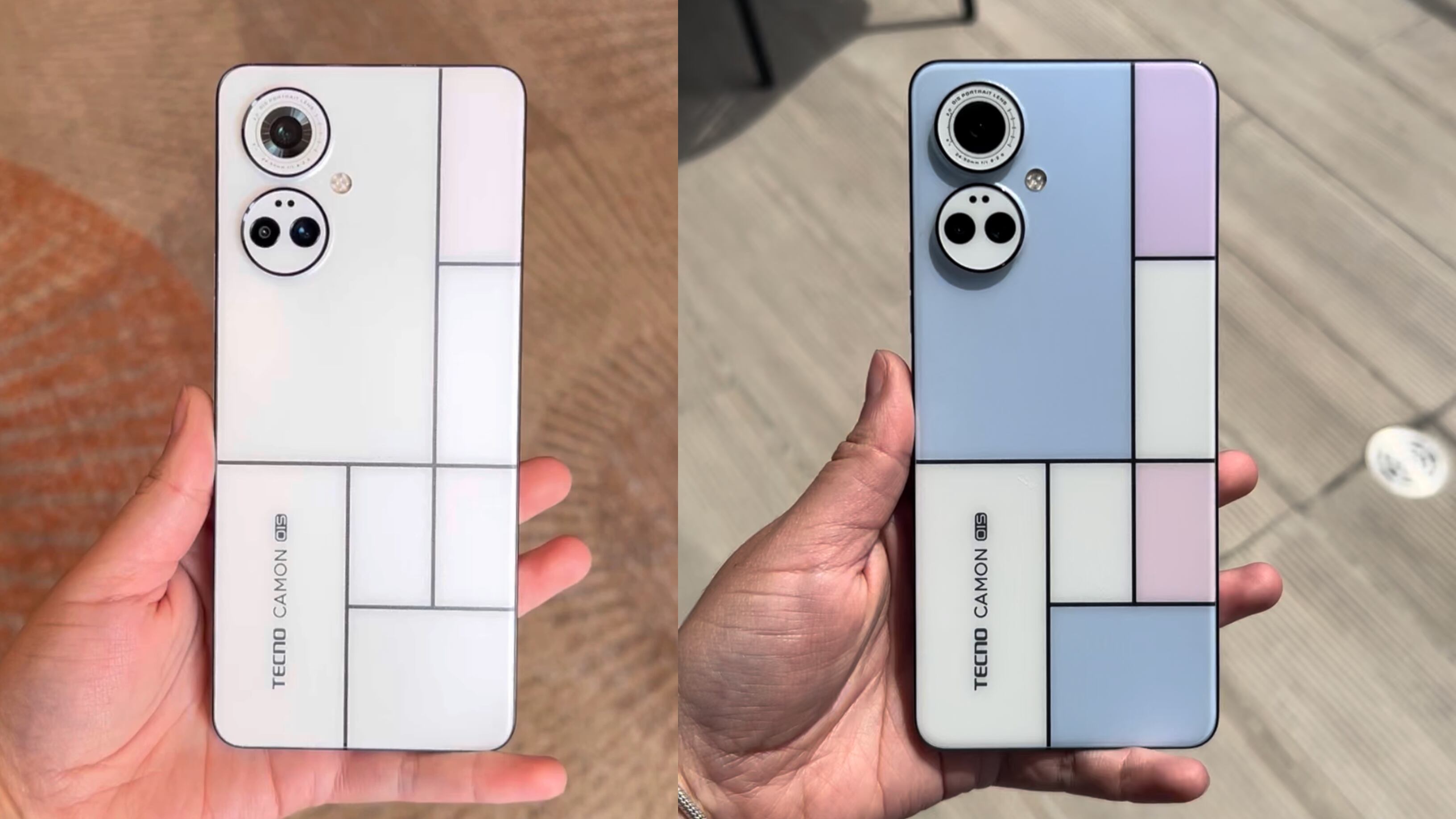 Celular que cambia de color