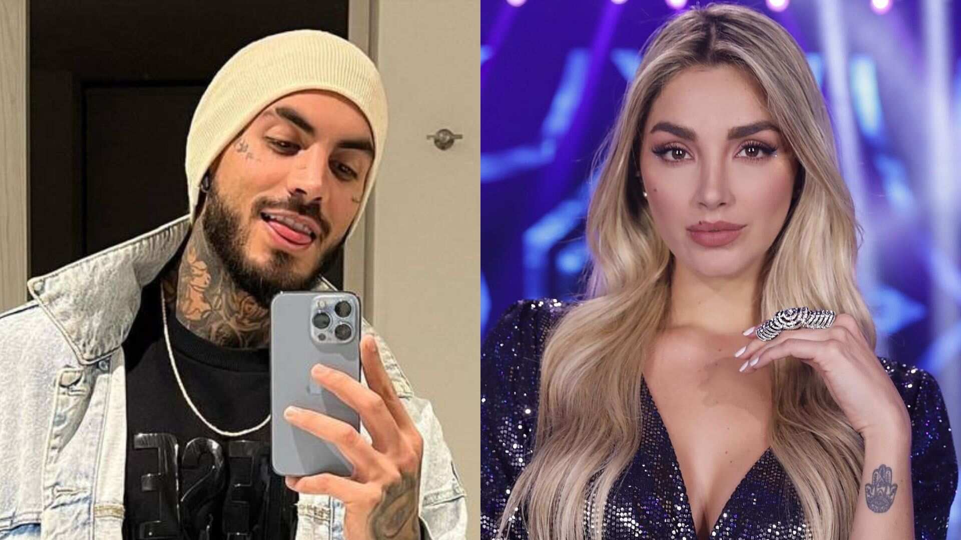 Melina Ramírez y Mateo Carvajal.