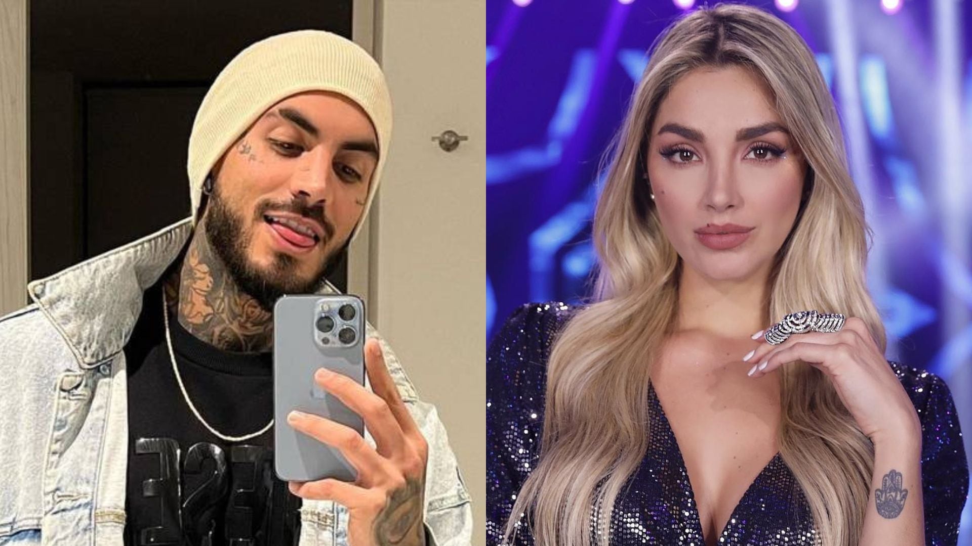 Melina Ramírez y Mateo Carvajal.