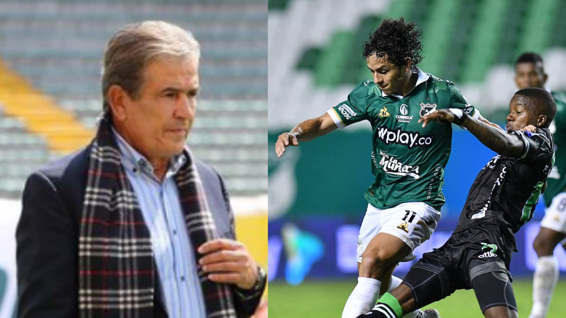 Reacción de Jorge Luis Pinto al penal de Daniel Mantilla en partido del Cali contra La Equidad