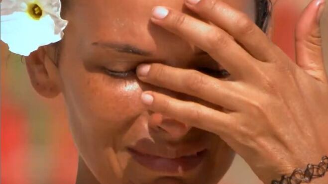 Pese a lo criticada en redes sociales la actriz Margarita Reyes demostró en La Isla De Los Famosos lo sentimental que puede llegar a ser.